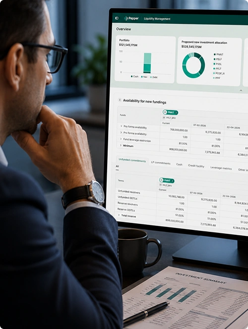 Private credit intelligence dashboard